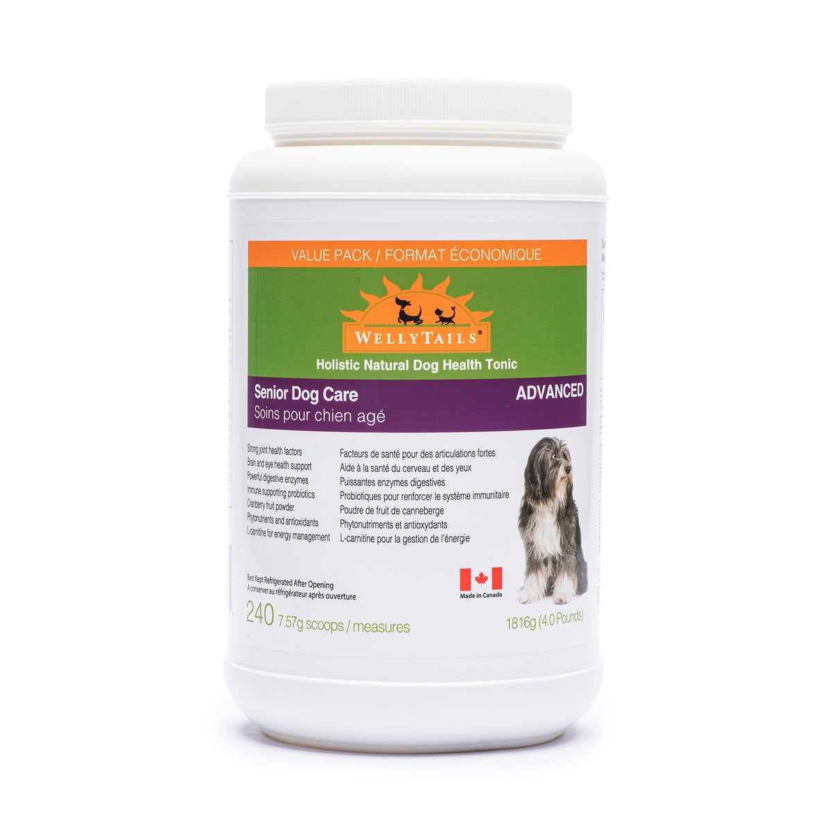 WellyTails Senior Dog Care ADVANCED supplement powder for senior dogs – photo 2 of 3