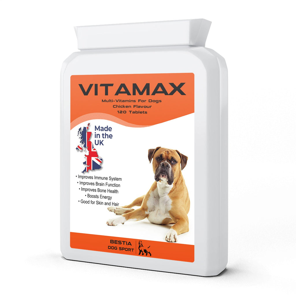 BDS VitaMAX Dog Multivitamin – Chewable Tablets – front view
