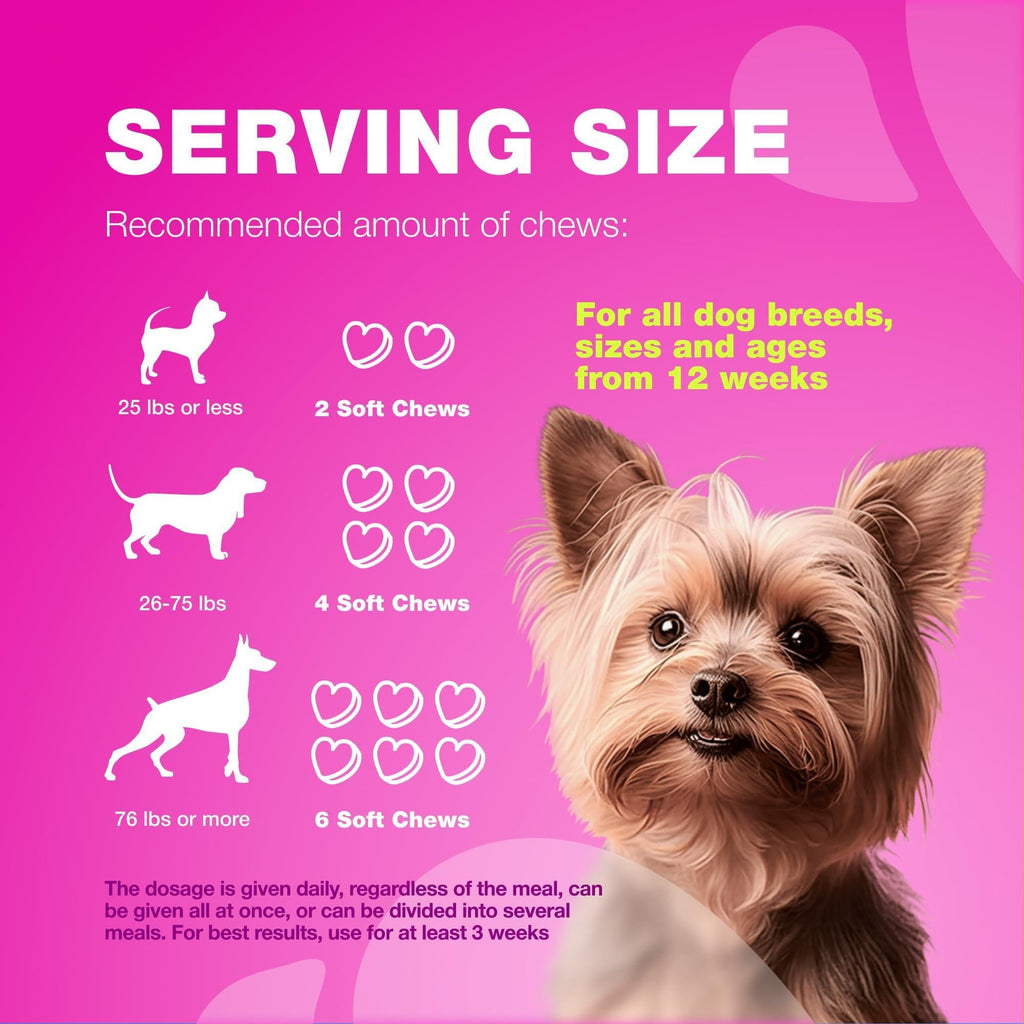 Cranberry bladder support chews for dogs – urinary tract and kidney health supplement – photo 8 of 9