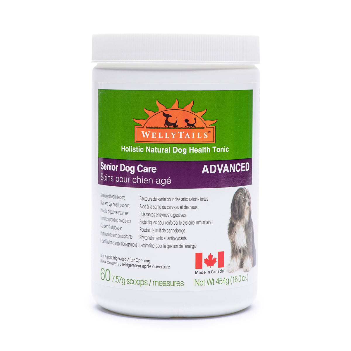 WellyTails Senior Dog Care ADVANCED supplement powder for senior dogs – photo 1 of 3