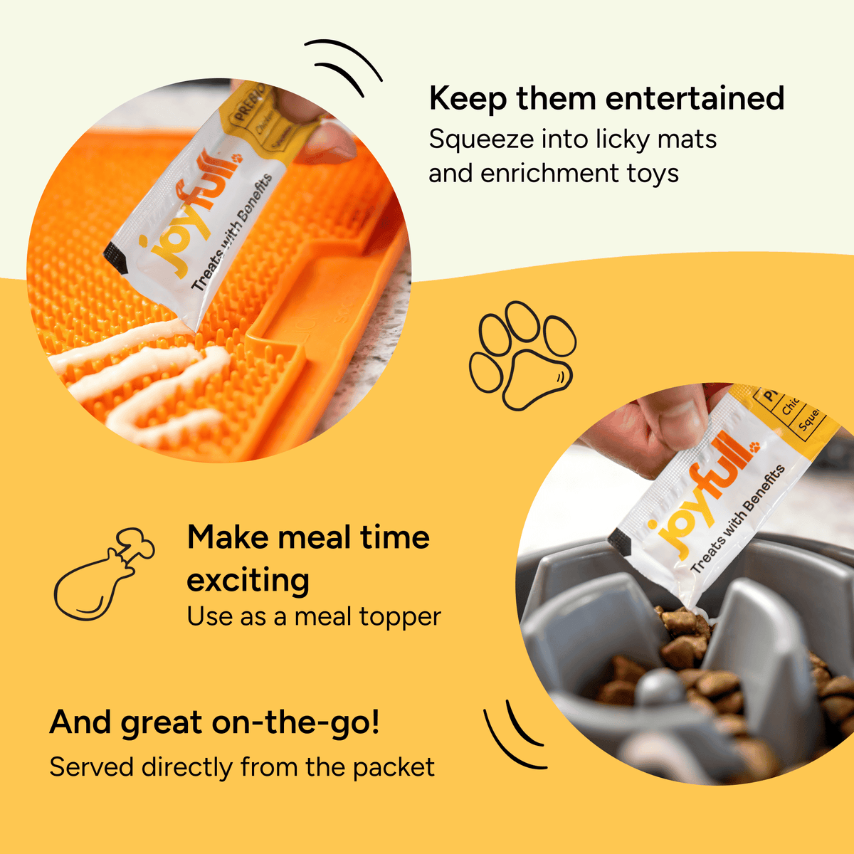 JoyFull Happy Guts Duo prebiotic treats and probiotic packets for dogs – photo 3 of 8