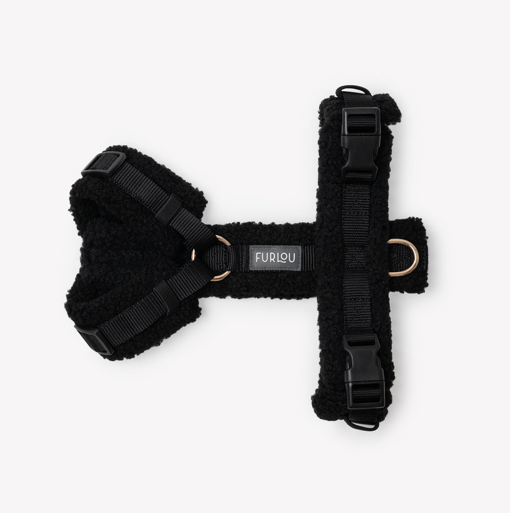 Black Sherpa Dog Harness, alternate view