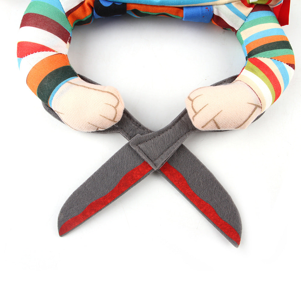 Scissor Hands Dog Costume – Halloween – alternate view 7