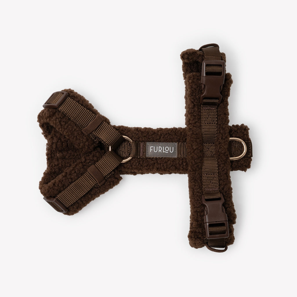 Brown Sherpa Dog Harness, alternate view