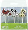 Dog Birthday Candles – 6 Piece – front view