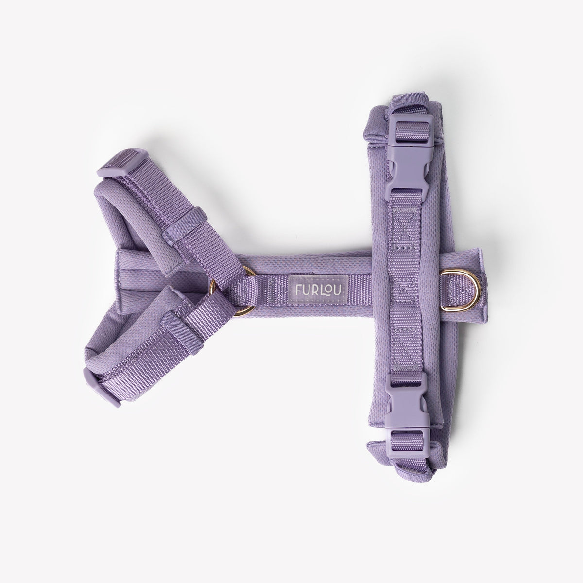 Lavender Comfort Dog Harness, alternate view