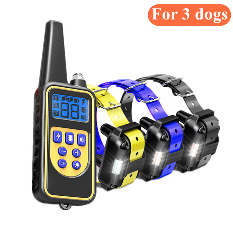 Bark Control Training Collar – Electric Shock & Vibration – front view