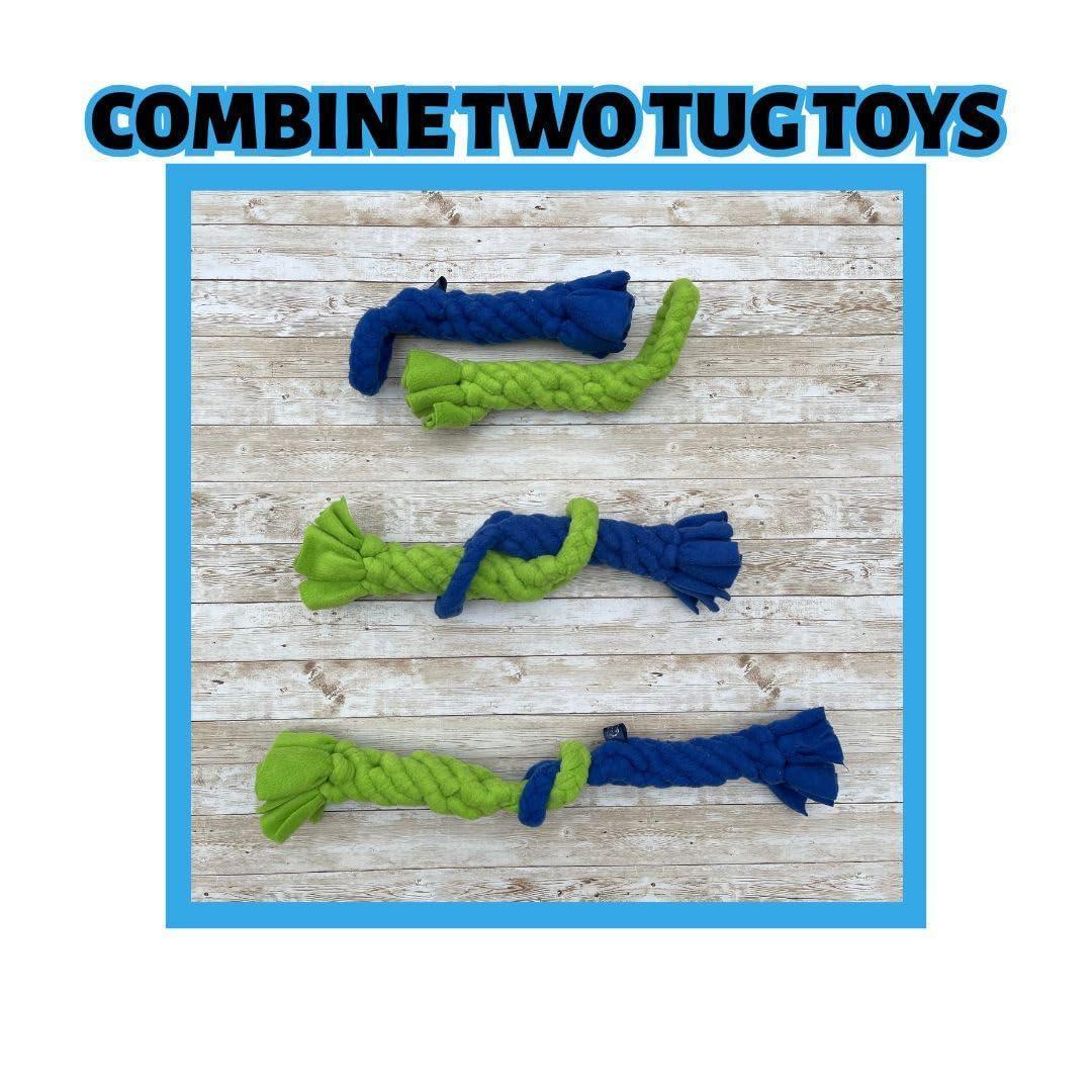 Interactive Fleece Tug Toy for Dogs Orange – photo 7 of 9