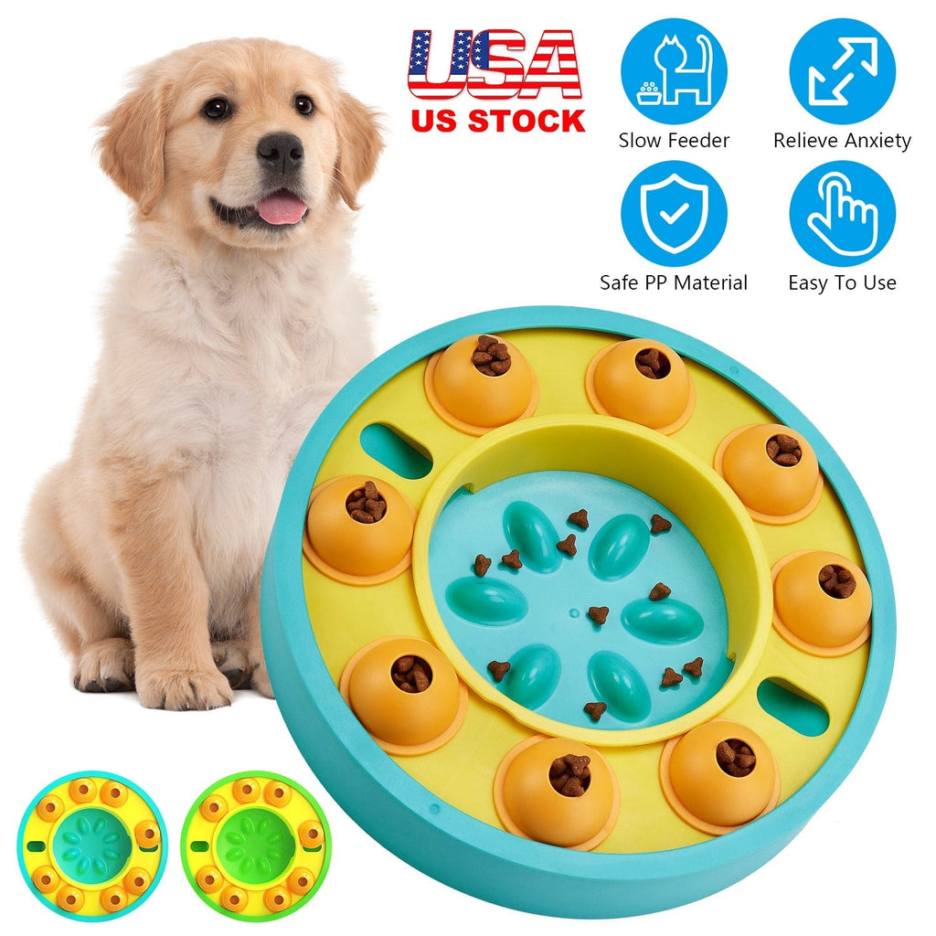 Dog Puzzle Slow Feeder Bowl – Interactive Treat Dispensing Toy – alternate view 8