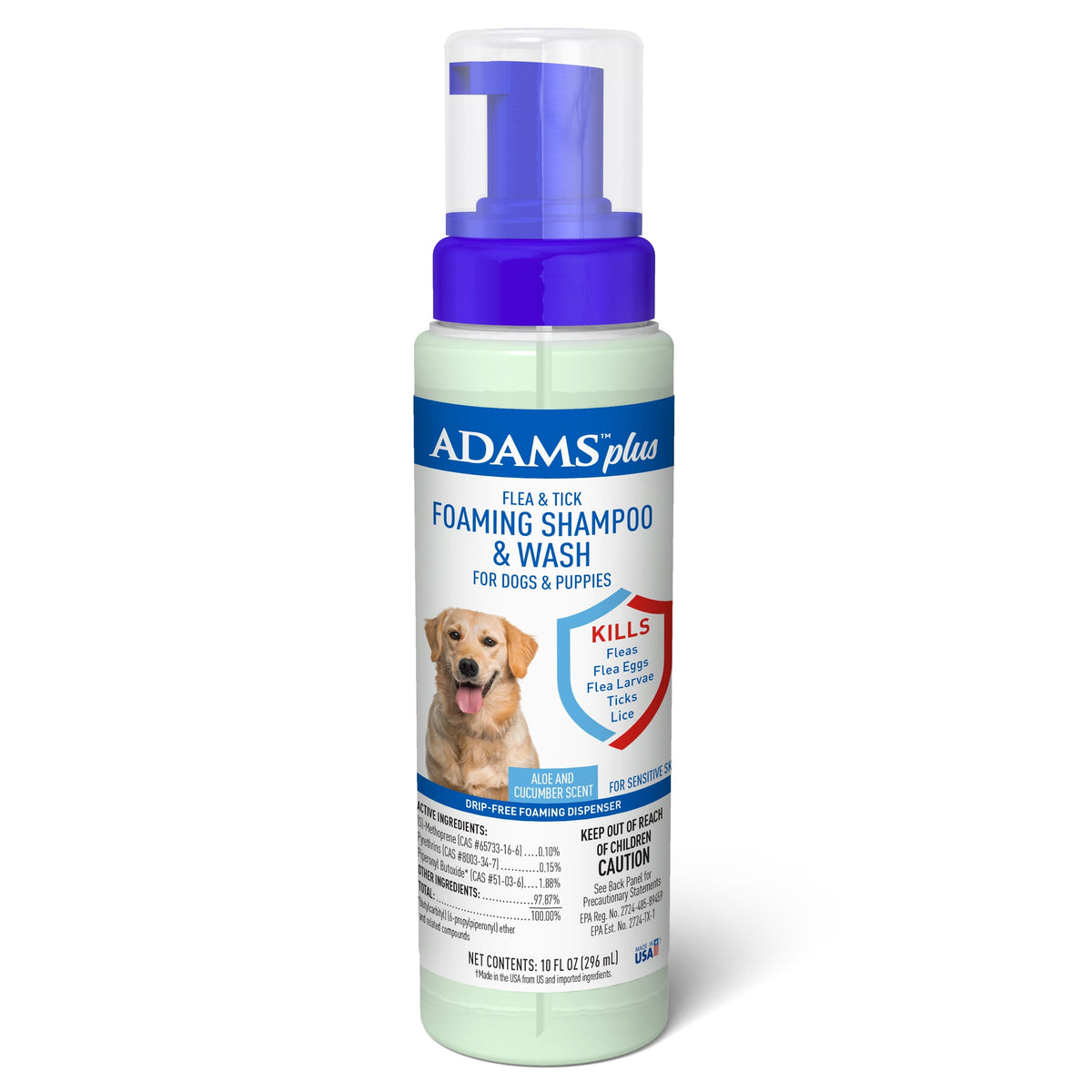 Keep Your Dog Happy and Flea-Free with Adams Plus Flea  Tick Foaming S, alternate view