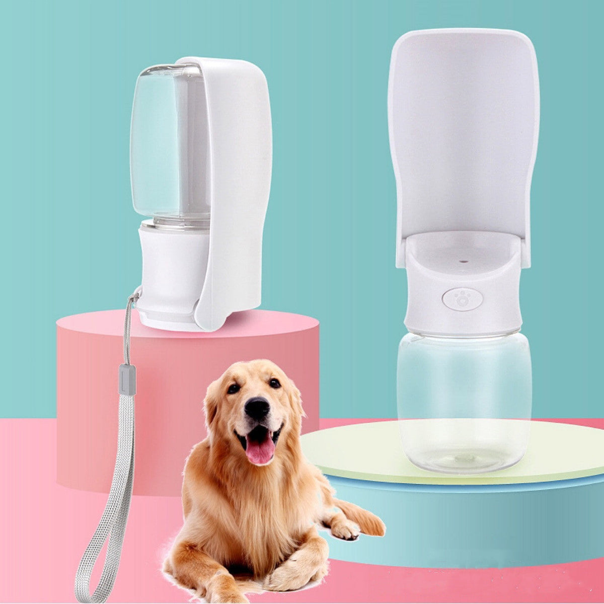 Foldable Dog Water Dispenser Bottle Travel Cup – photo 1 of 9