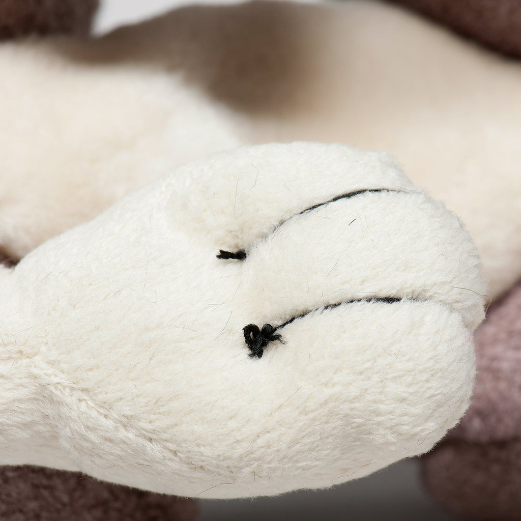 Feller Squirrel Plush Dog Toy, lifestyle