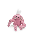 Bitsy Bunny Knottie Plush Dog Toy, side view