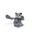 Reggie Raccoon Knottie Plush Dog Toy, detail view