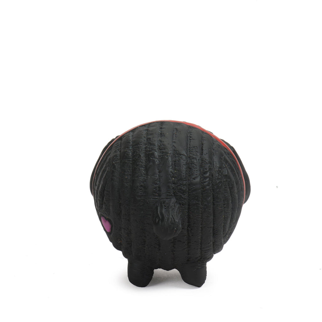 Assorted Ruff-Tex HuggleMutt Latex Balls Dog Toys 3 Pack Small, close-up