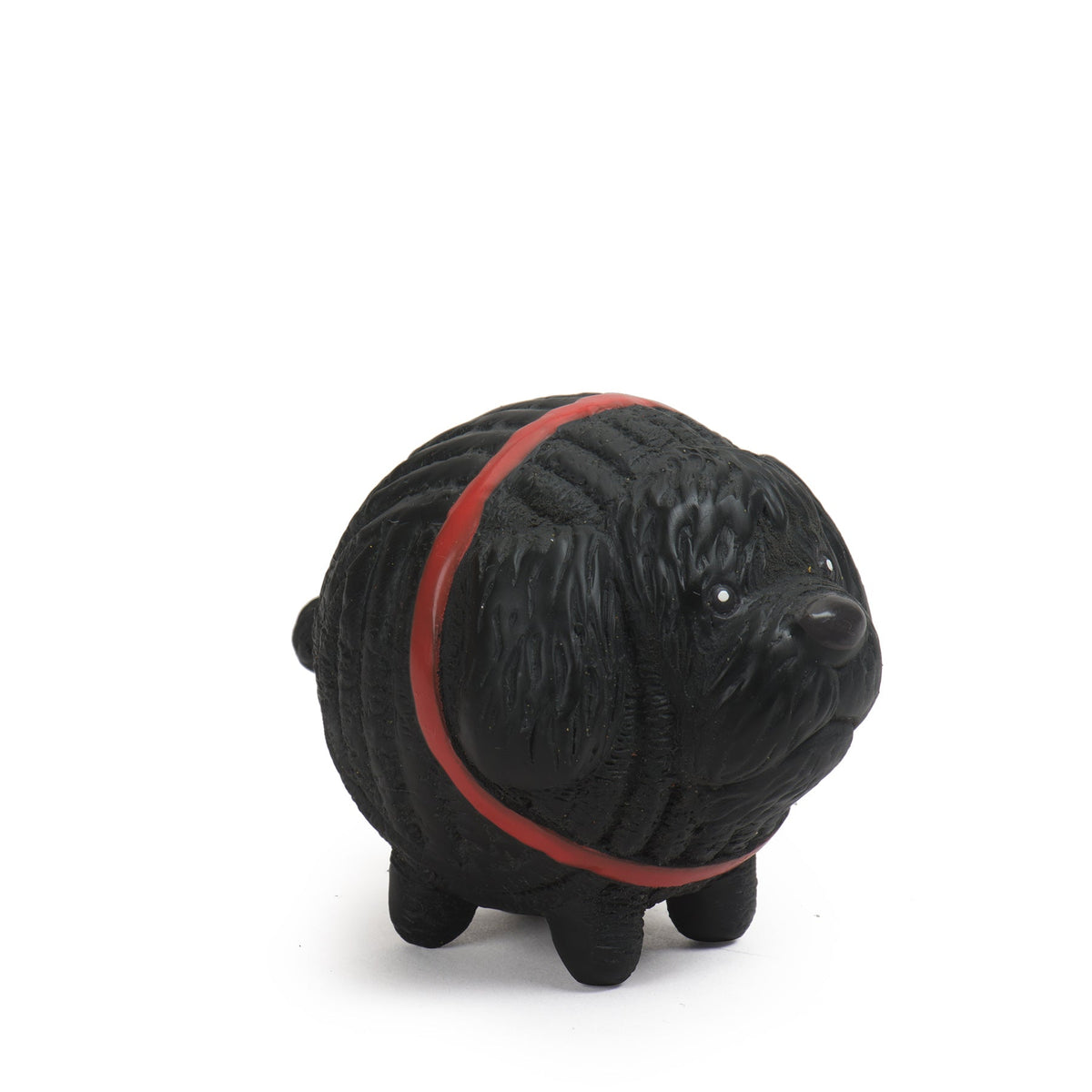 Assorted Ruff-Tex HuggleMutt Latex Balls Dog Toys 3 Pack Small, lifestyle