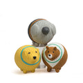 Assorted Ruff-Tex HuggleMutt Latex Balls Dog Toys 3 Pack Large
