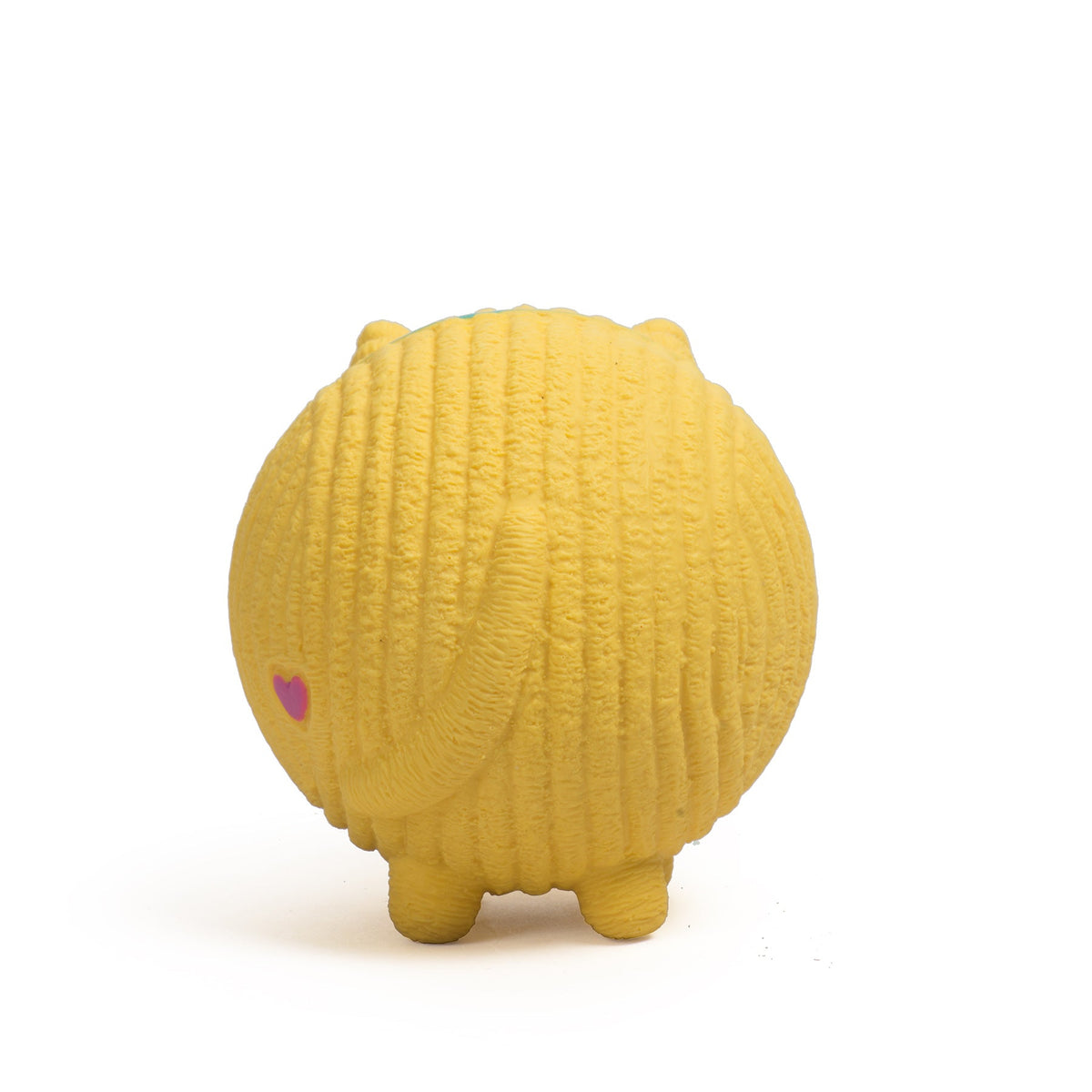 Assorted Ruff-Tex HuggleMutt Latex Balls Dog Toys 3 Pack Large, back view