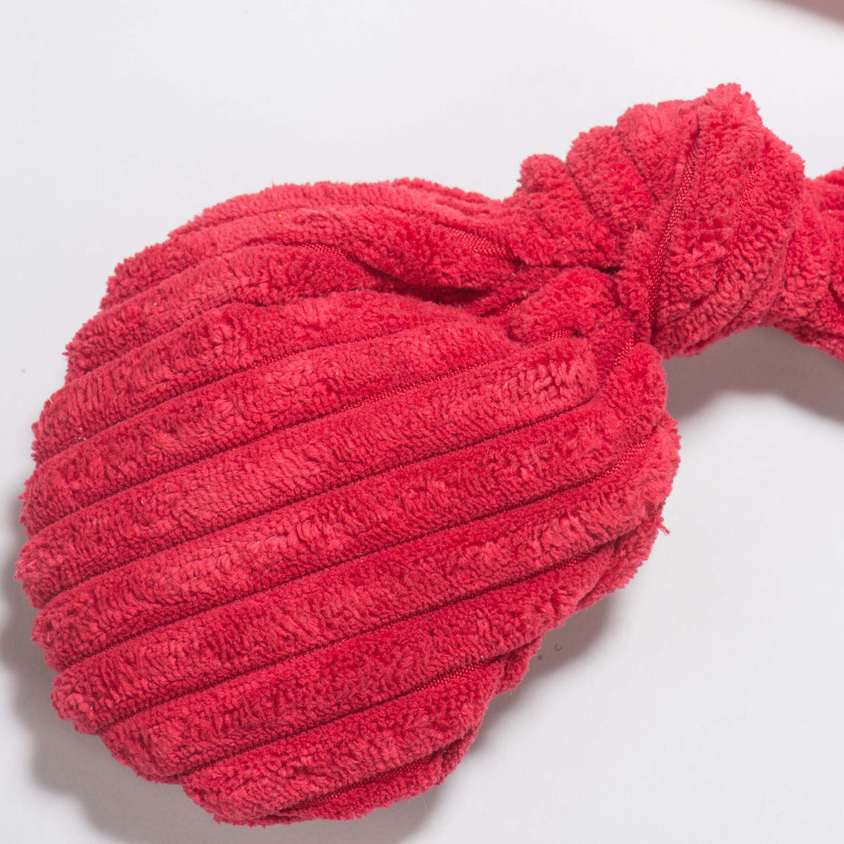 McCraken Lobsta Knottie Plush Dog Toy, back view
