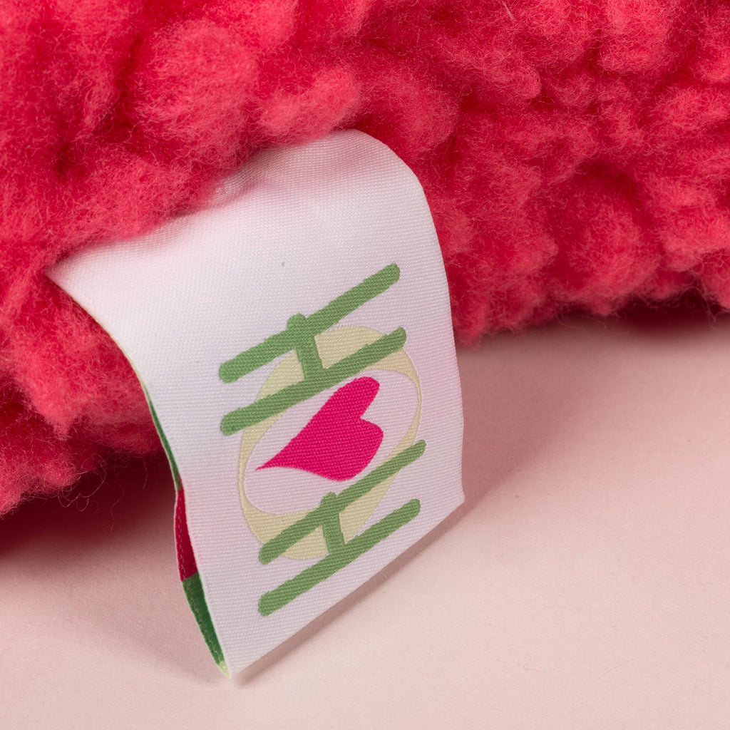 HuggleCause Living Beyond Breast Cancer HuggleFleece Pink Bones, side view