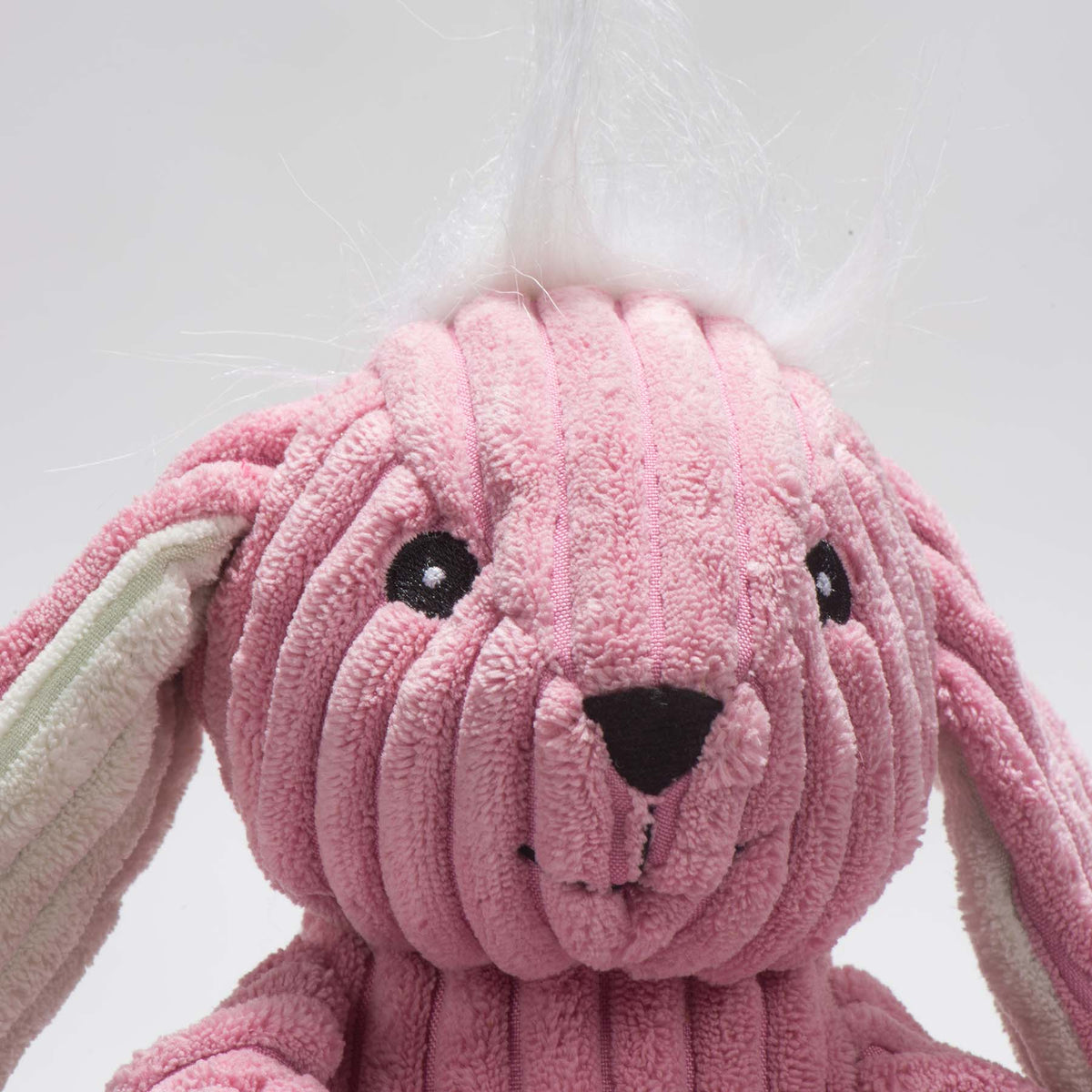 Bitsy Bunny Knottie Plush Dog Toy, back view