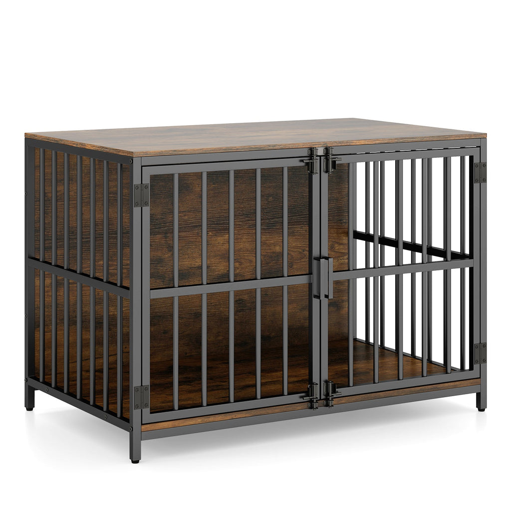 40 Inch Dog Crate Furniture Kennel with Double Doors – photo 3 of 16