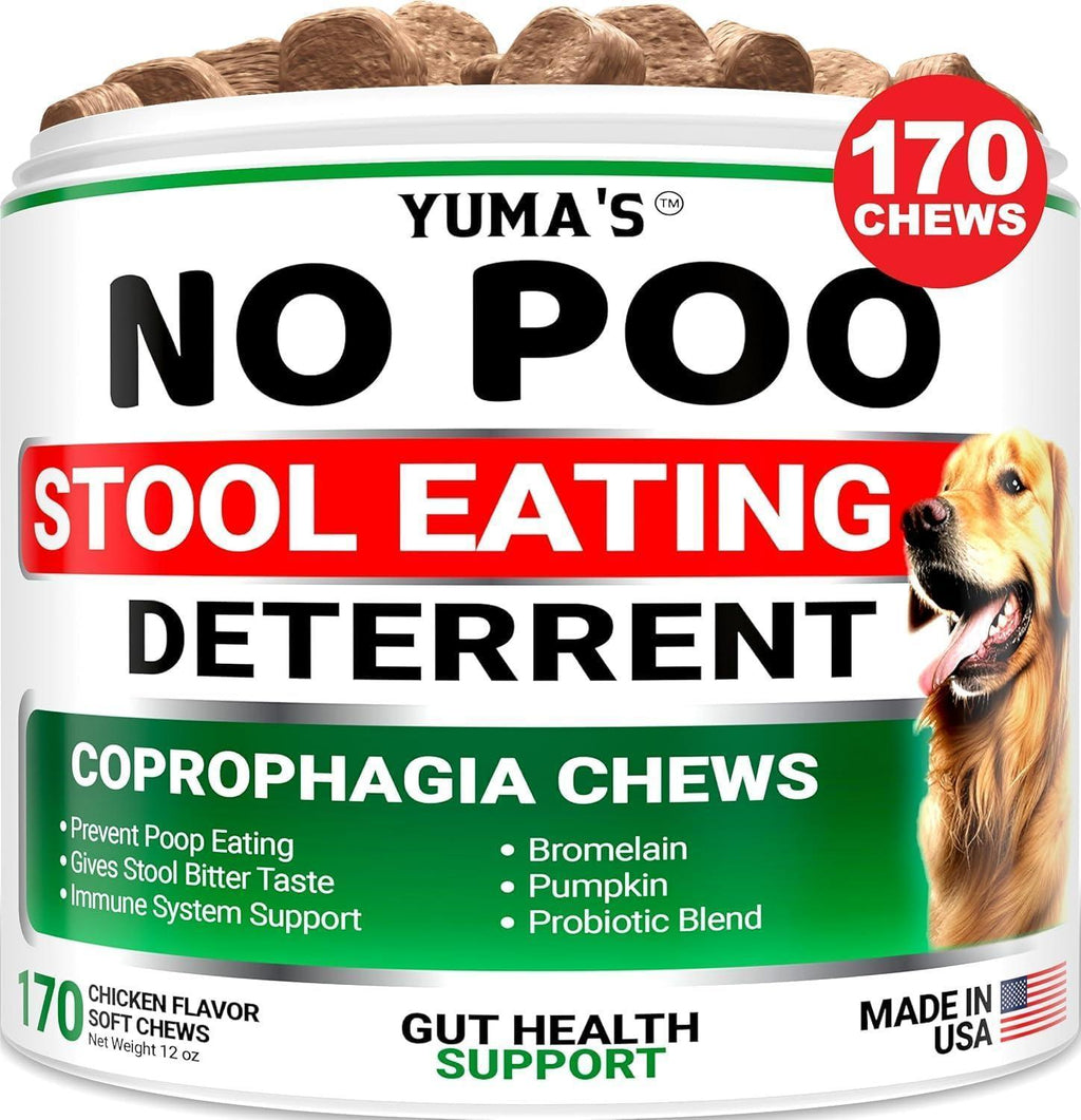 No Poo Chews for Dogs 170 Count Coprophagia Deterrent – photo 1 of 6