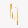 Yellow Hands Free Braided Leash
