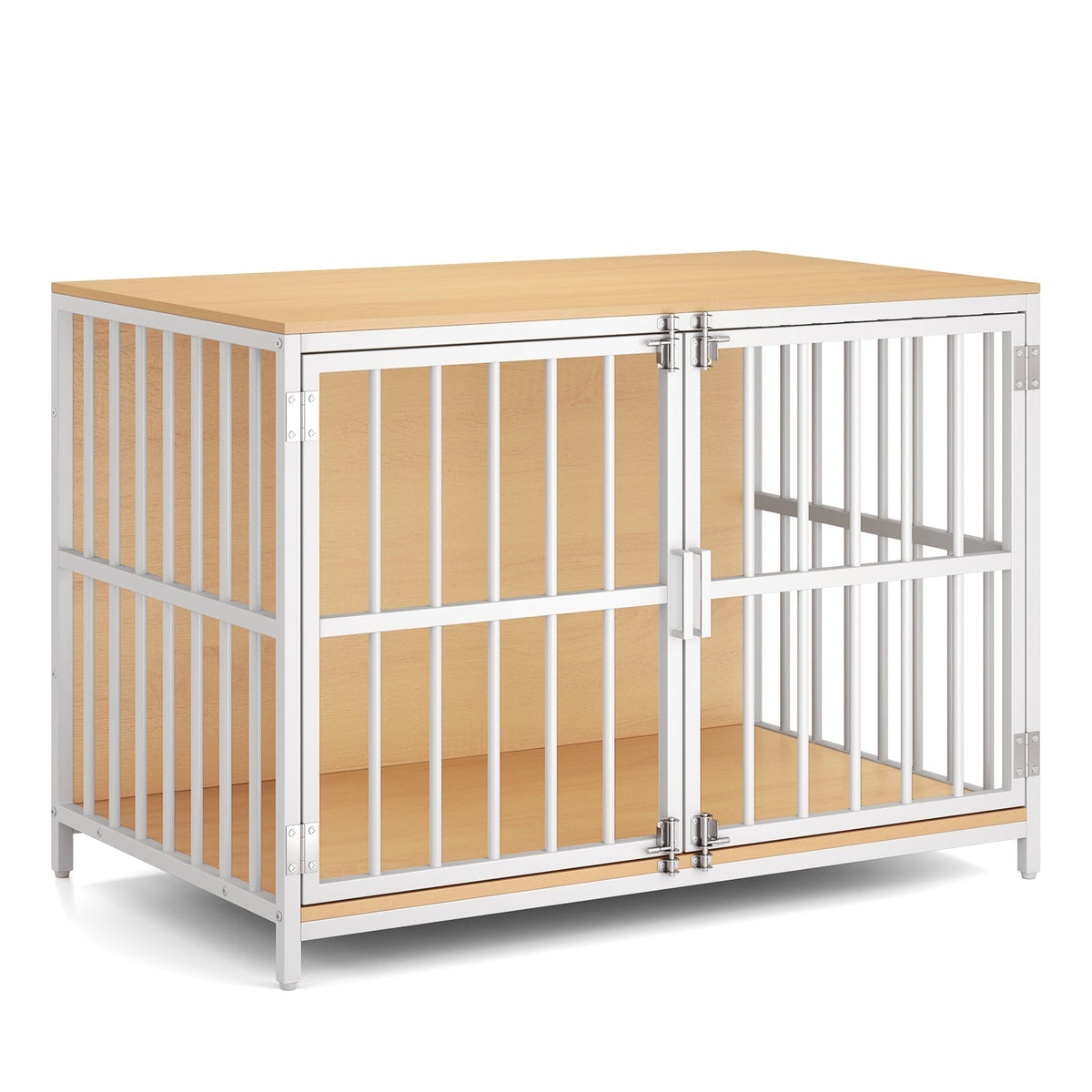 40 Inch Dog Crate Furniture Kennel with Double Doors – photo 6 of 16