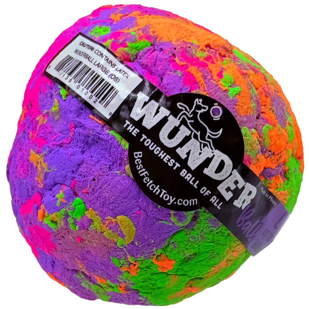 WUNDERball Dog Fetch Toy – front view