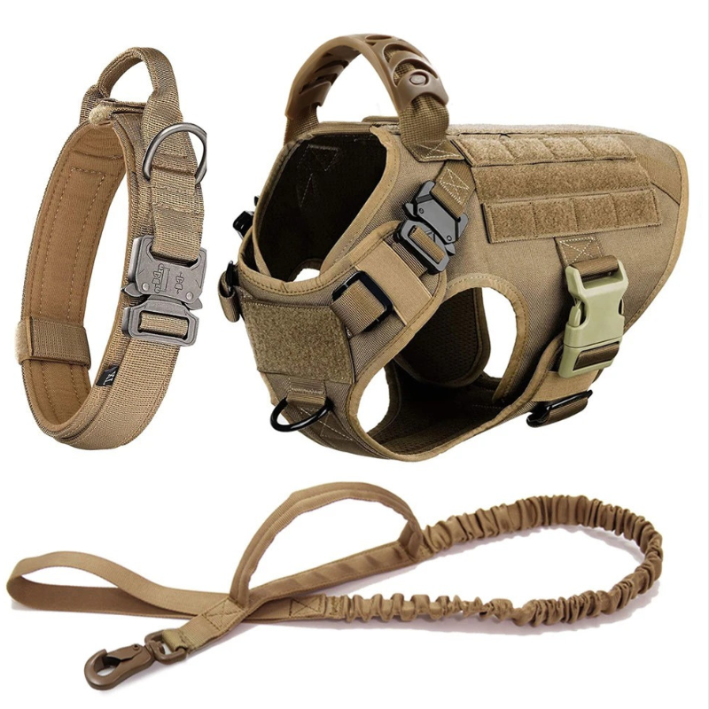 Large Dog Harness & Leash Set – Training Vest for Big Breeds – alternate view 2