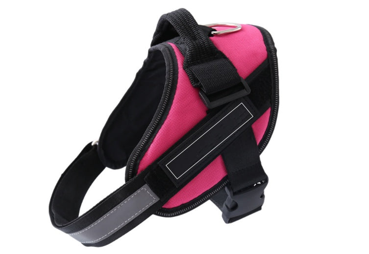 Adjustable Dog Harness Vest with Custom ID Patch – Outdoor Walking – alternate view 7