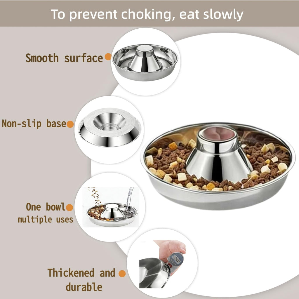 Stainless Steel Puppy Weaning Bowl – Litter Feeding Pan, S–XL – alternate view 5
