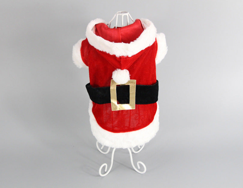 Red Christmas Dog Outfit and Skirt – photo 3 of 6