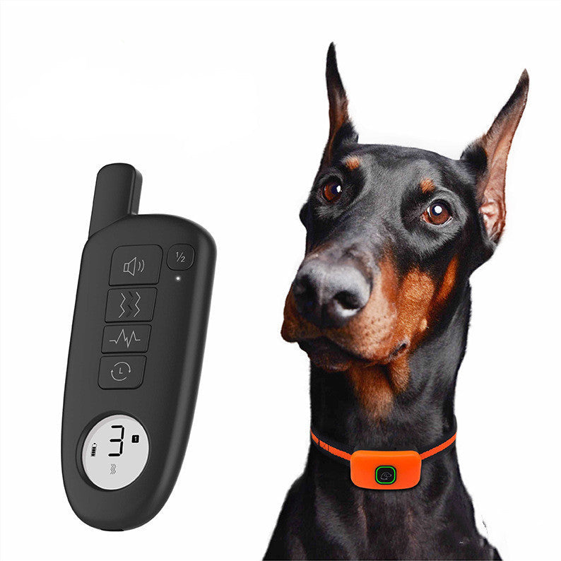 Dog Bark Control Training Device – LED Digital Display, Remote – alternate view 2