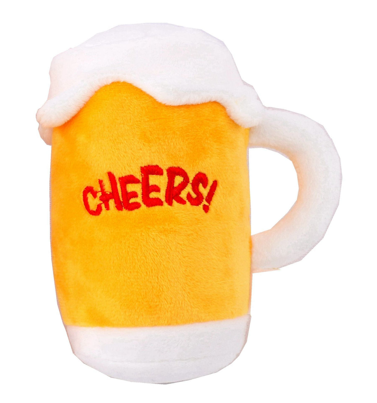 Beer Bottle Squeaky Plush Dog Toy – alternate view 3