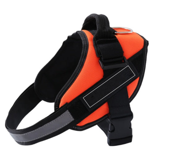 Adjustable Dog Harness Vest with Custom ID Patch – Outdoor Walking – alternate view 3