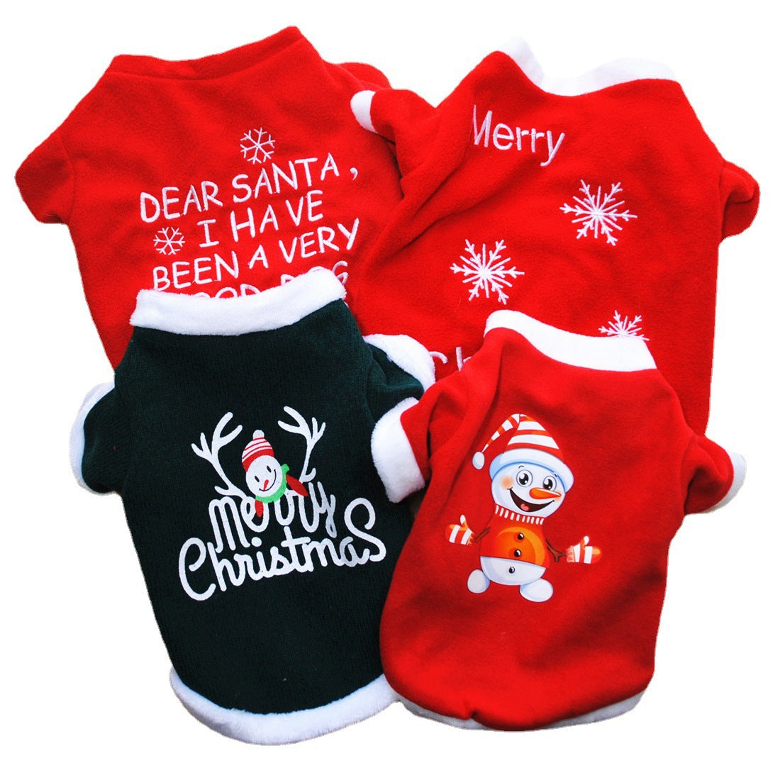 Christmas Fleece Dog T-Shirt Holiday Styles – photo 8 of 10