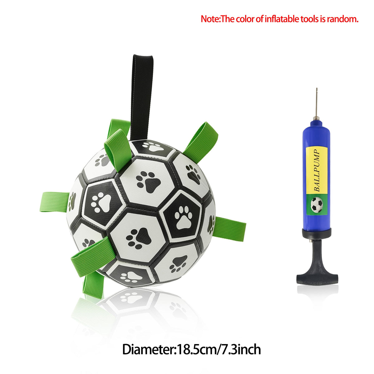 Interactive Soccer Ball Dog Toy – Training, Large Dogs – alternate view 13