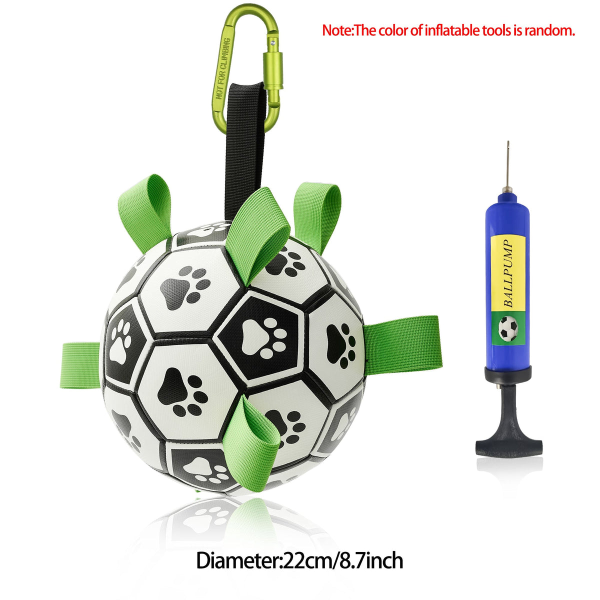 Interactive Soccer Ball Dog Toy – Training, Large Dogs – alternate view 21