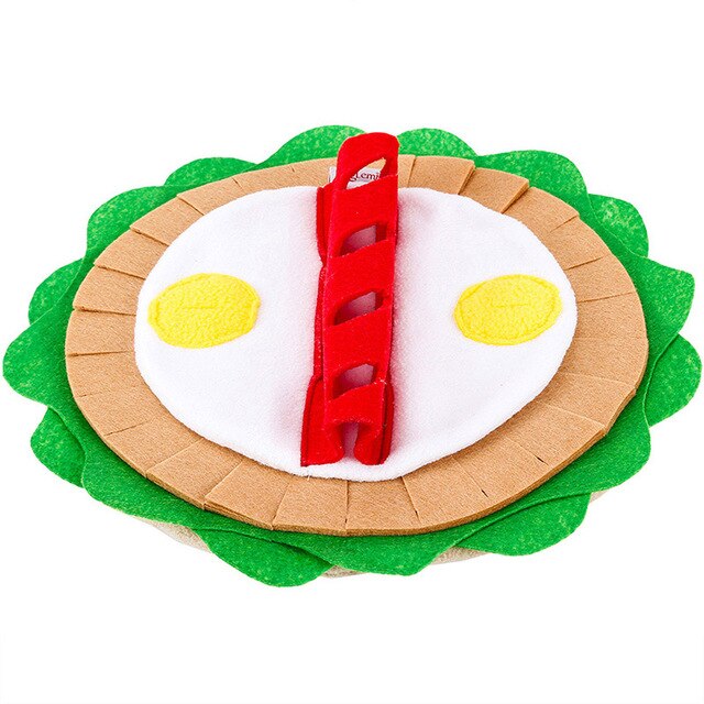 Burrito Design Snuffle Mat – Dog Sniffing Training Toy – front view