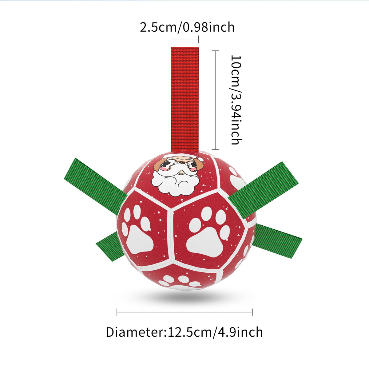Interactive Soccer Ball Dog Toy – Training, Large Dogs – alternate view 9
