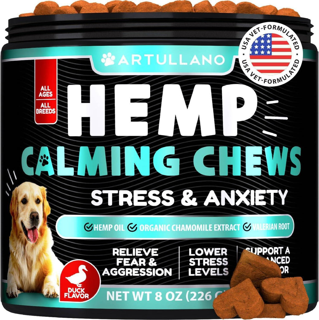 Calming Chews for Dogs 120 Count Turmeric Valerian – photo 1 of 7