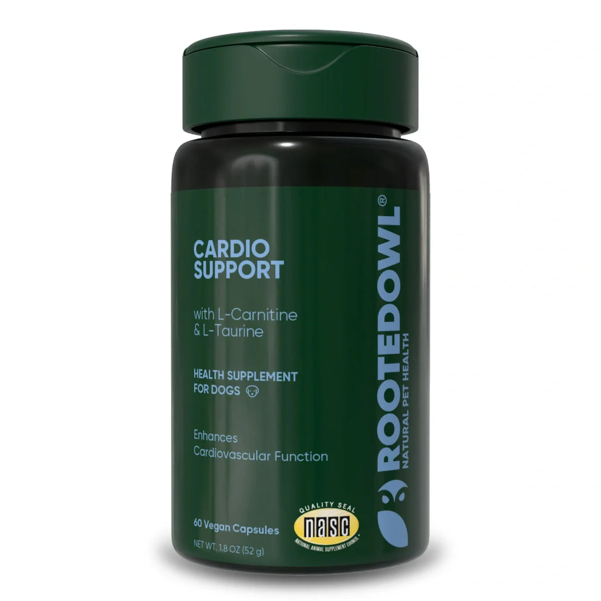 Rooted Owl Cardio Support supplement for dogs – photo 1 of 9