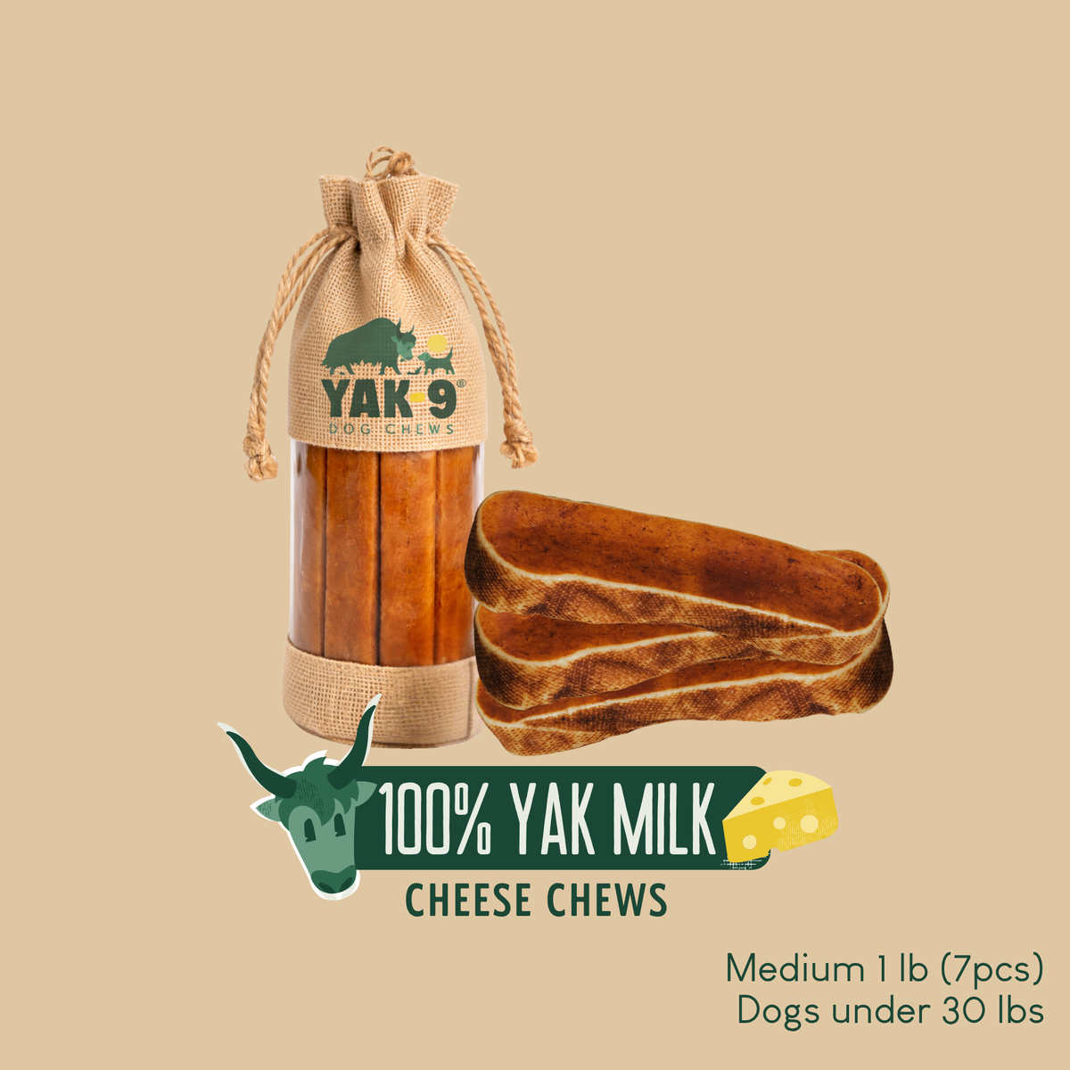 100% Yak Milk Chews for Dogs – alternate view 31