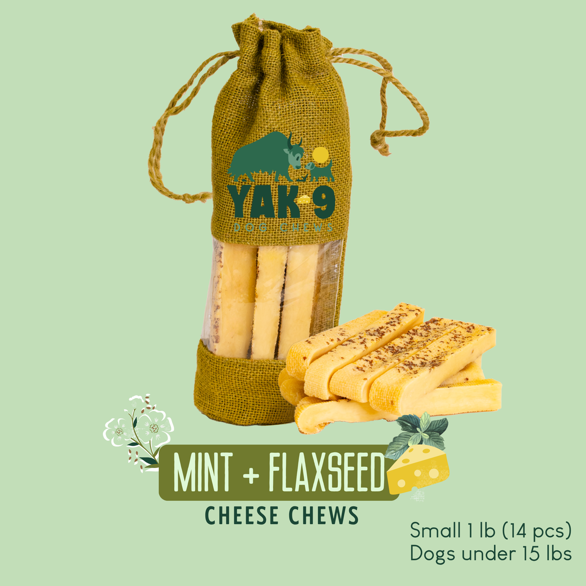 Flaxseed Yak Chews for Dogs – alternate view 8