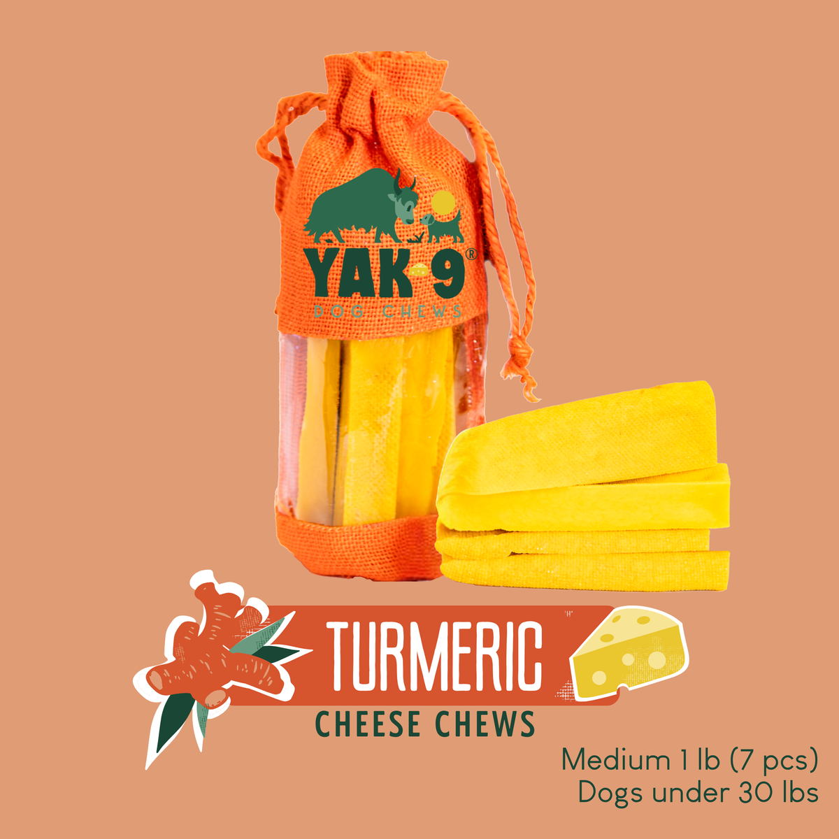 Turmeric Yak Milk Chews for Dogs – alternate view 6