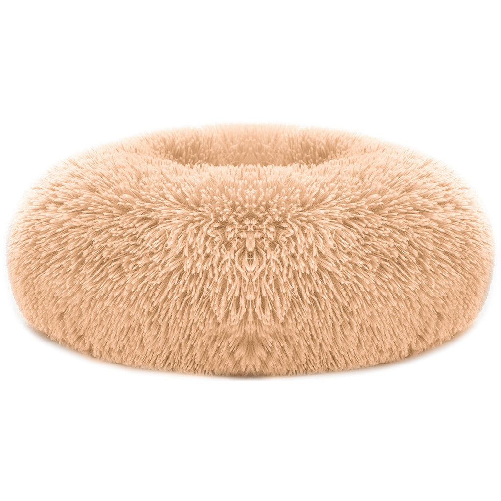 Soft washable pet bed with fluffy PP cotton filling