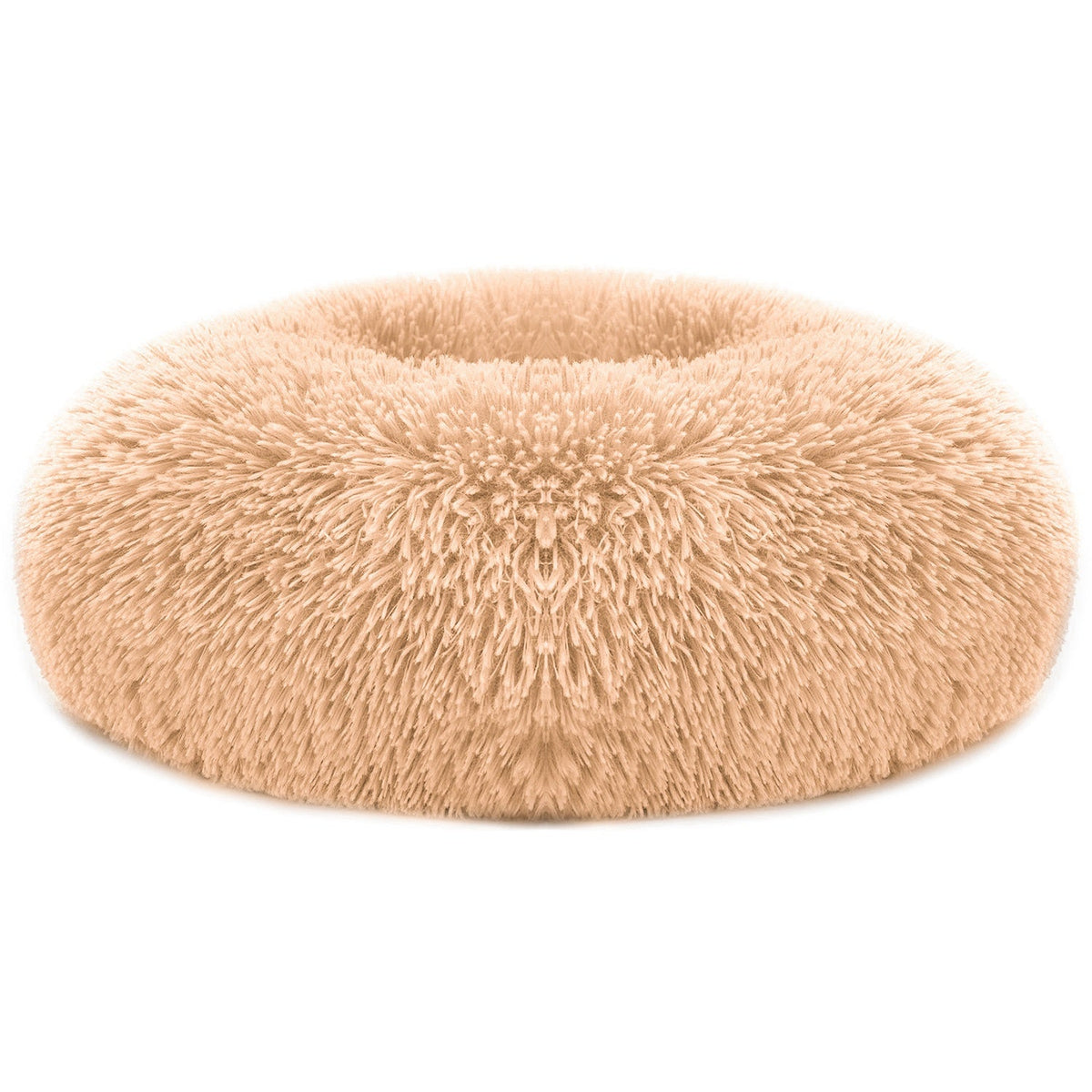 Soft washable pet bed with fluffy PP cotton filling