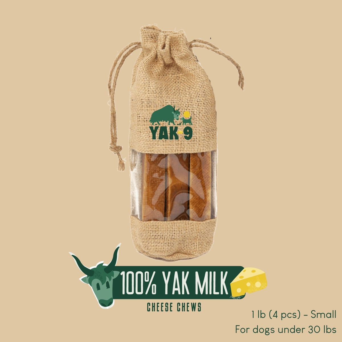 100% Yak Milk Chews for Dogs – alternate view 13